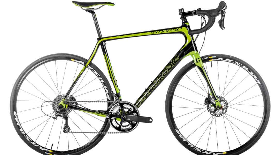 Test 2015 Rennräder mit Scheibenbremsen: Cannondale Synapse - Cannondale Synapse Carbon Ult. Disc im Test