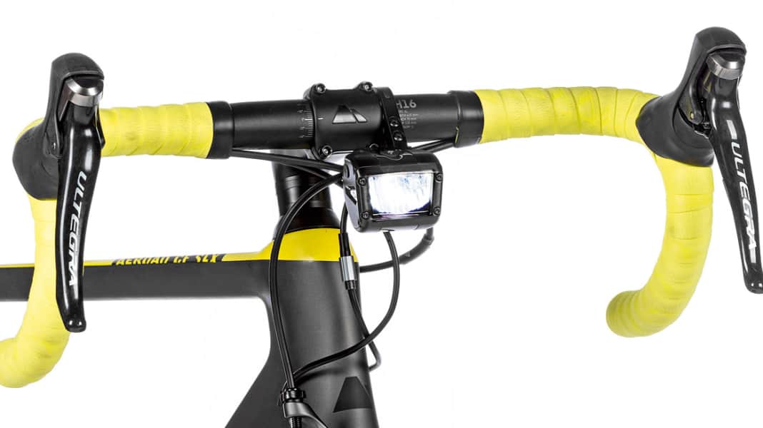 Test Rennrad Beleuchtung: Specialized Fluxx-Scheinwerfer 2015