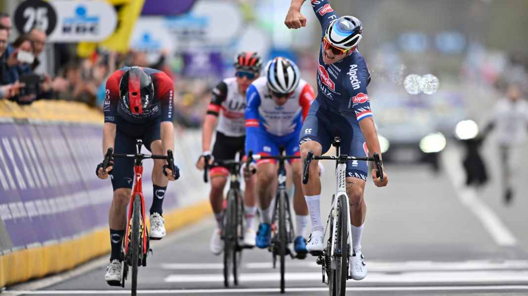 Van der Poel gewinnt die Flandern-Rundfahrt