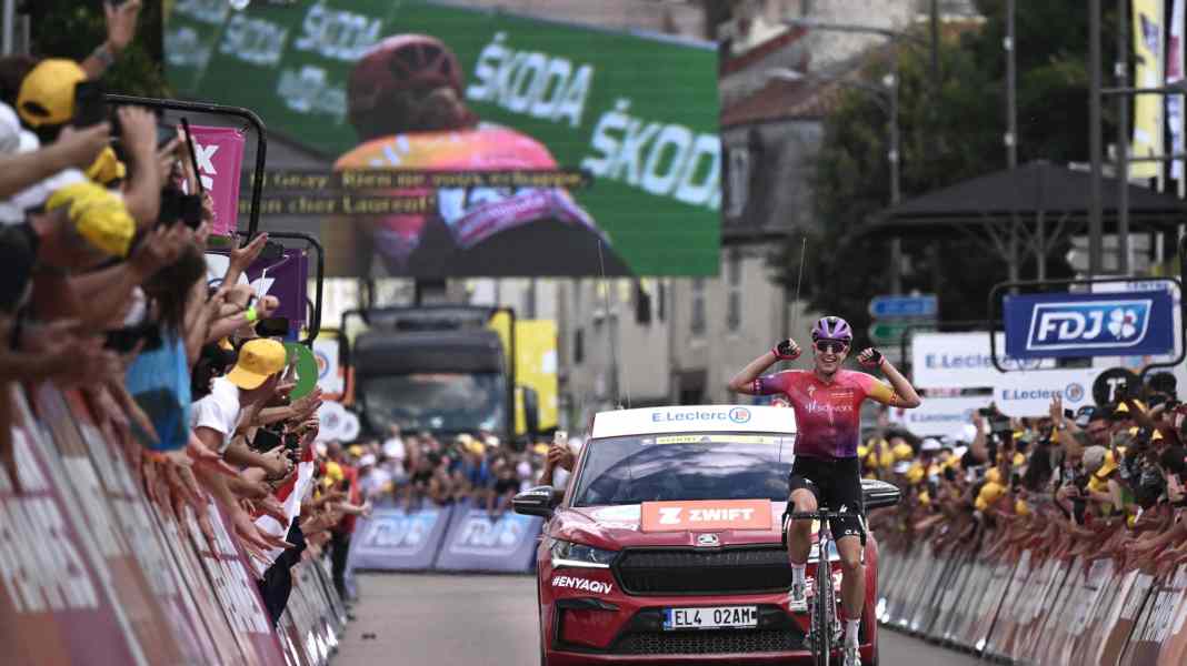 Tour de France Femmes: Schweizerin Reusser gewinnt 4. Etappe