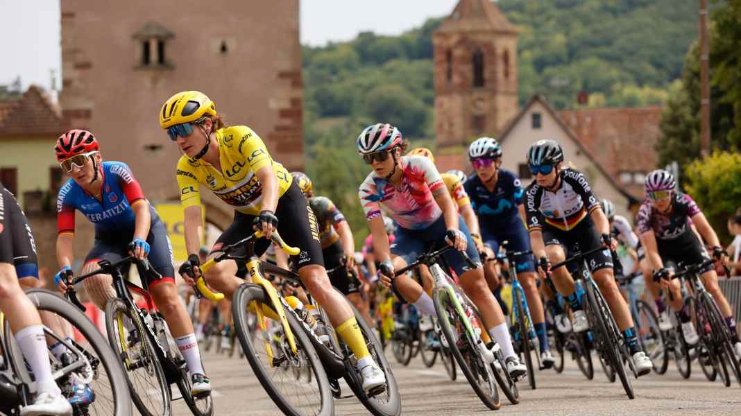 Vos bei Tour de France der Frauen weiter vorn