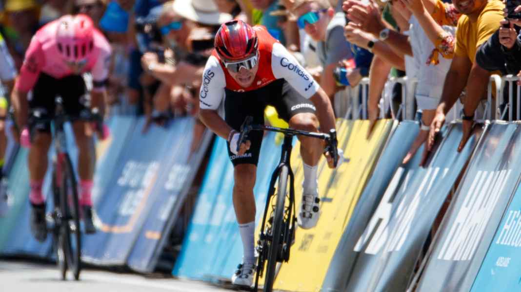 Tour Down Under 2023: Franzose Coquard sprintet zum Etappensieg