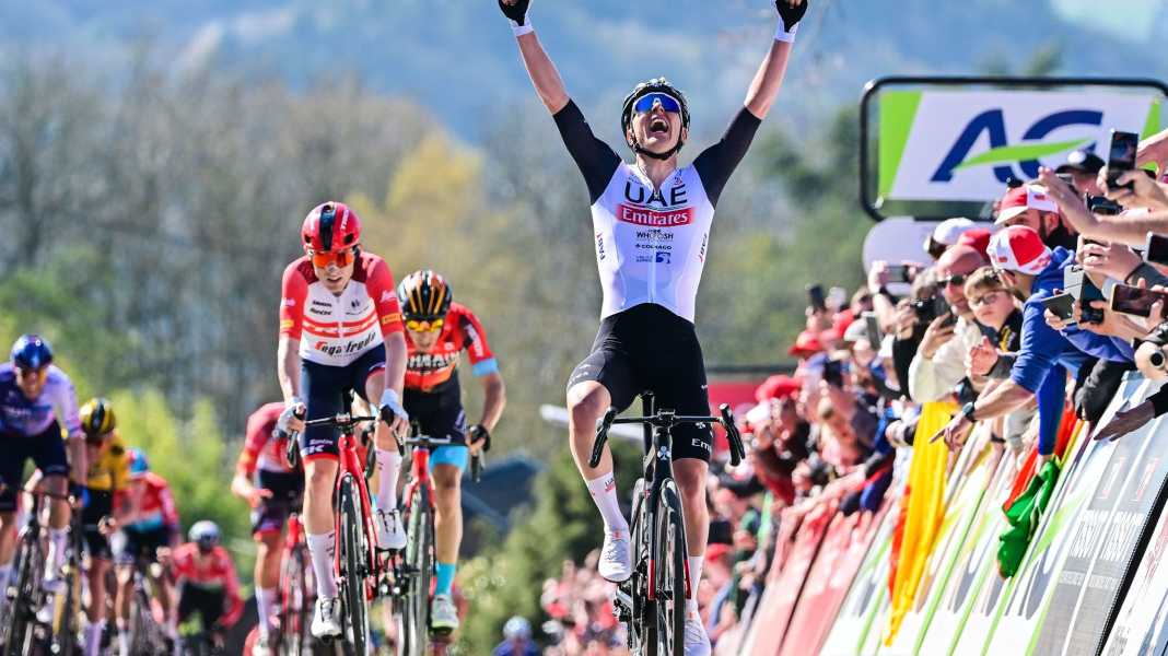 Fleche Wallonne: Pogacar auch an der Mur de Huy nicht zu schlagen