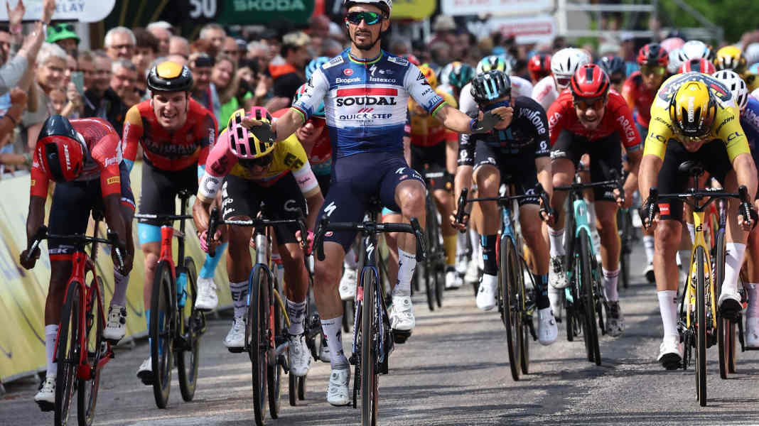 Critérium du Dauphiné - Ende der Sieglosigkeit: Alaphilippe gewinnt zweite Etappe