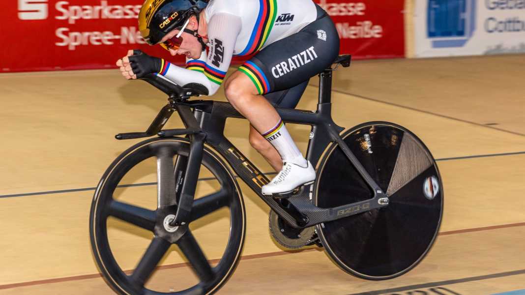Bahnrad: Dörnbach verteidigt in Cottbus Titel über die 1000 Meter