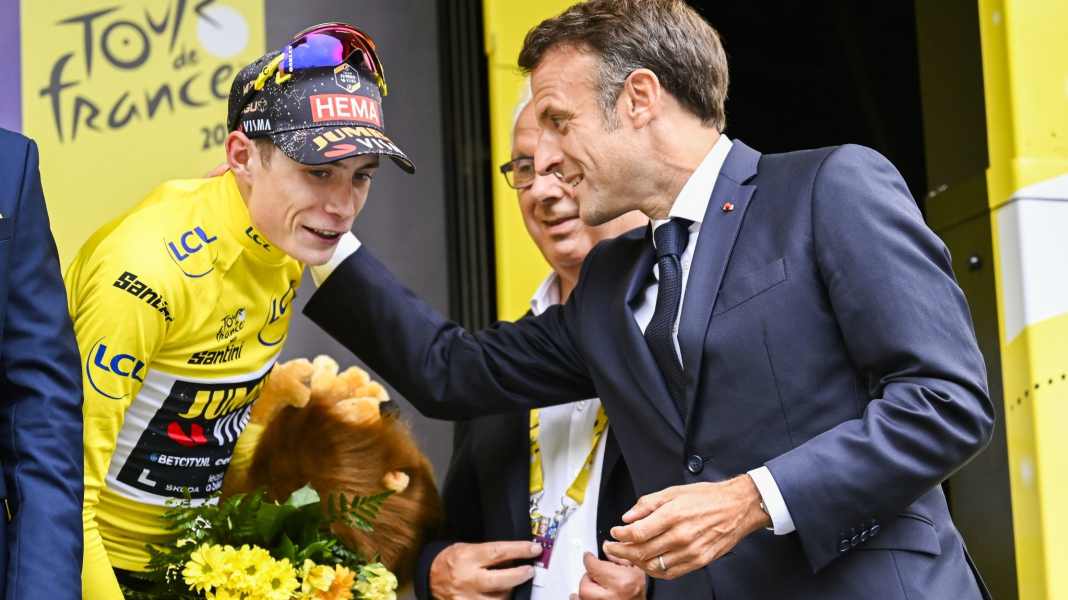 Warum bei der Tour de France noch Maske getragen wird