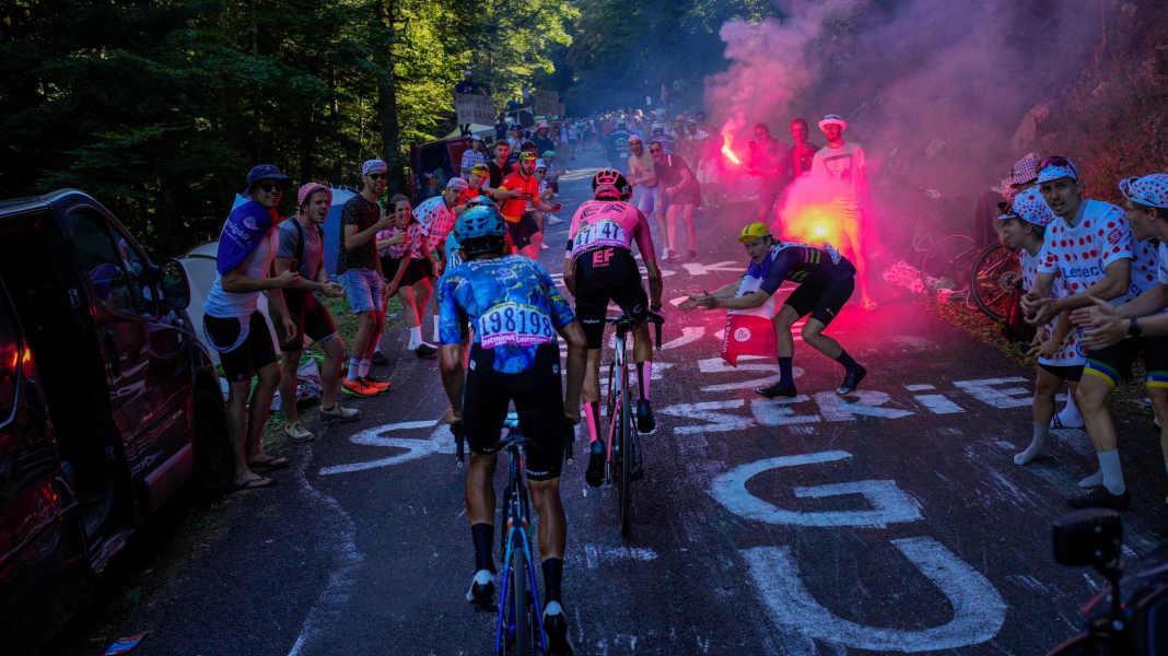 Fans bei Tour de France: Genuss und Gefahr für Radprofis