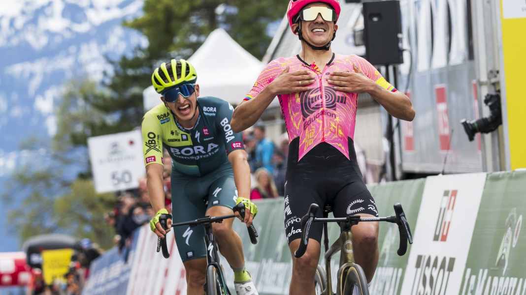 Ex-Biathlet Lipowitz beeindruckt bei Tour de Romandie