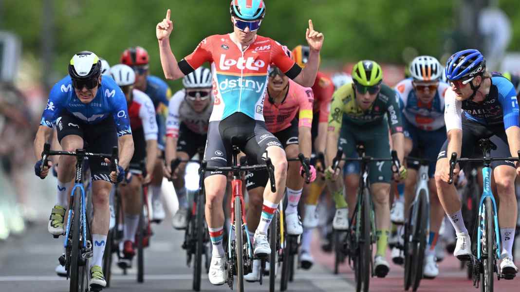 Van Gils gewinnt Klassiker Eschborn-Frankfurt