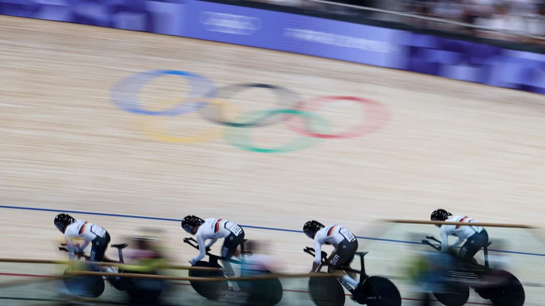 Olympia 2024: Bahnrad-Vierer scheitert in der Qualifikation