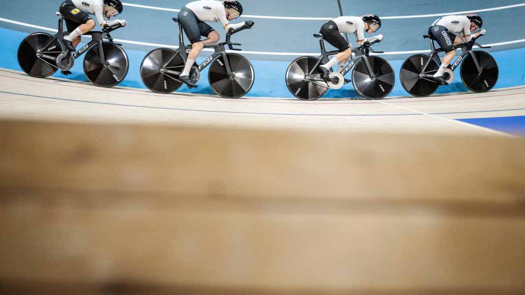 Bahnrad-EM: Zweimal Silber für deutsches Team