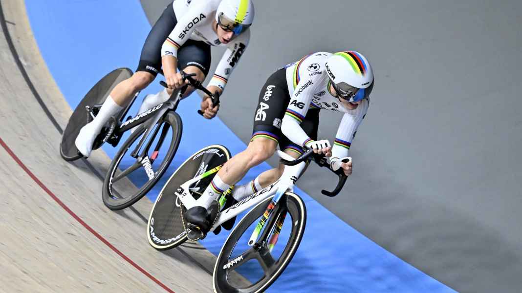 Bahnrad-EM - Nach zweimal Gold: Silber für Youngster Teutenberg mit Kluge