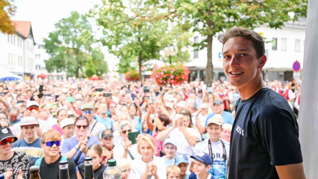Tour-Dritter Lipowitz in der Heimat begeistert empfangen