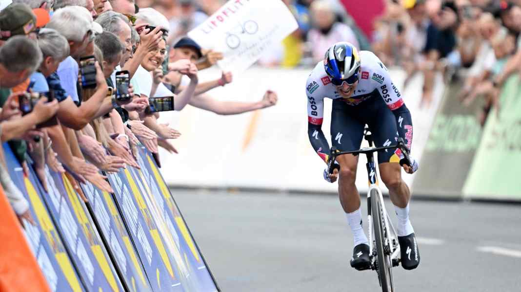 «Richtig cool»: Lipowitz bei Deutschland Tour gefeiert