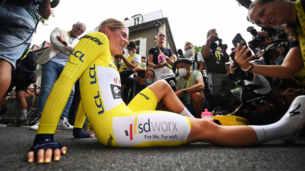 Tour de France Femmes: Vollering gewinnt die Rundfahrt, Reusser das Abschluss-Zeitfahren