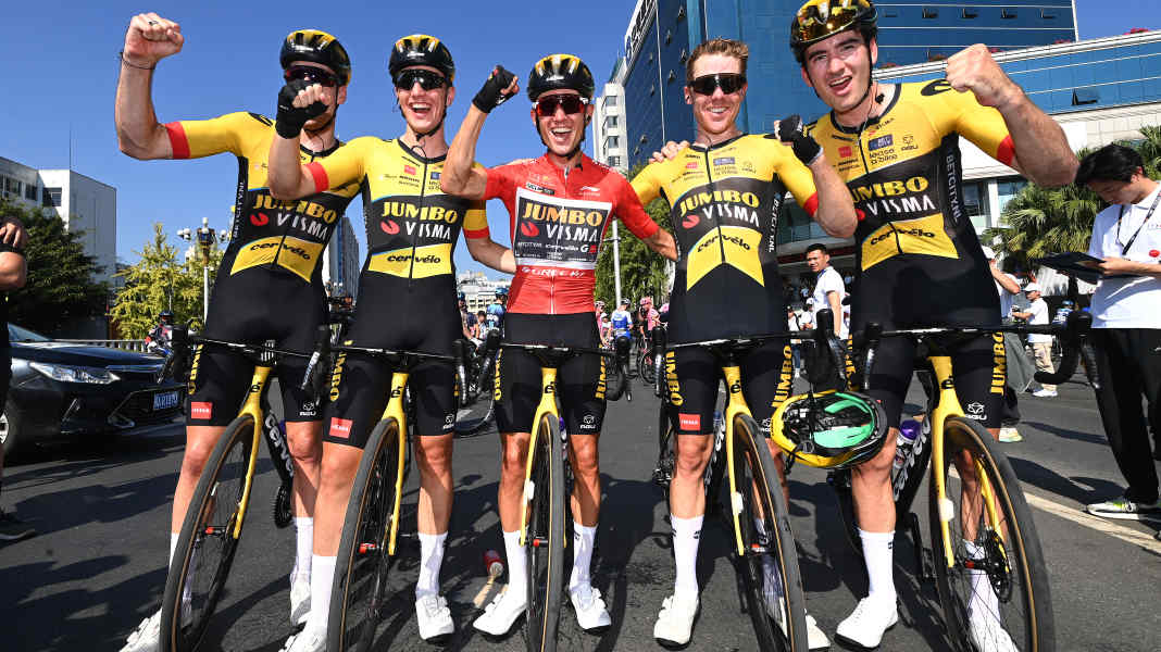 Tour of Guangxi 2023: Kooij sprintet am Geburtstag zum Etappensieg, Vader verteidigt Gesamtwertung