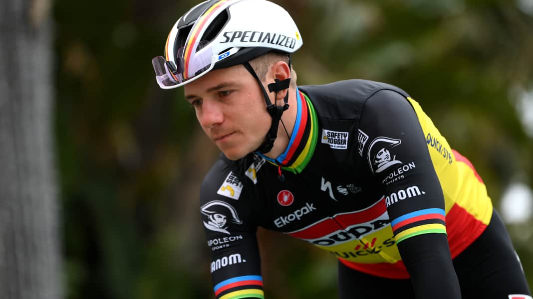 Auch Post äußert sich: Evenepoel meldet sich nach Unfall bei Instagram