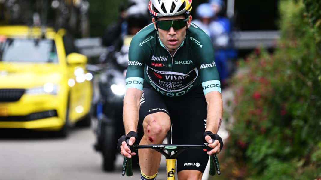 Wout van Aert: Team gibt Update zu Sturzverletzungen