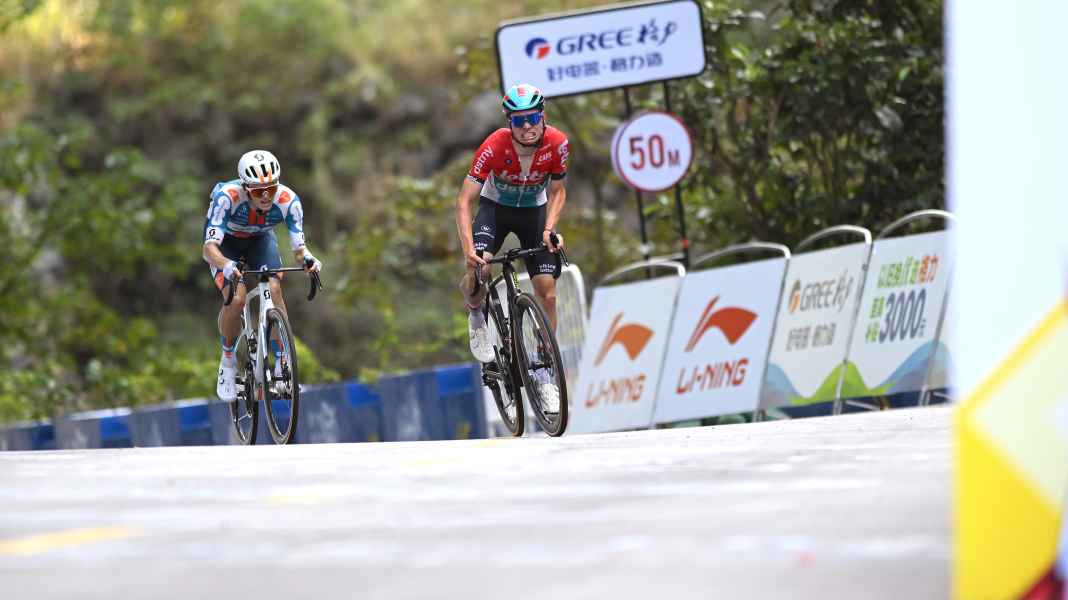 Tour of Guangxi 2024 - 5. Etappe: Van Eetvelt gewinnt Duell der Youngsters
