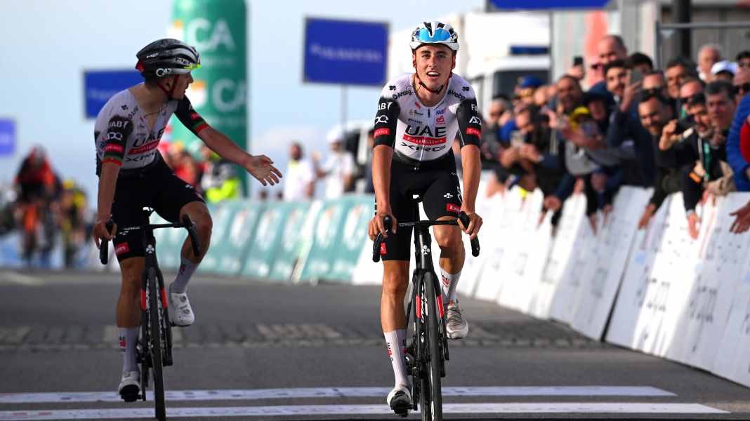 Algarve-Rundfahrt: Vingegaard und Roglič bei UAE-Show geschlagen