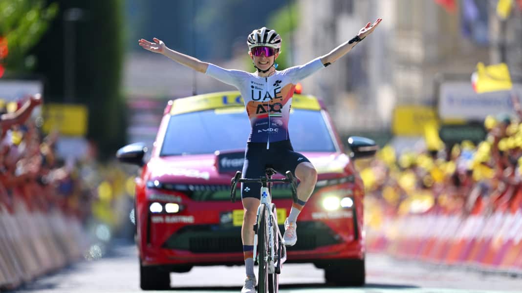 Tour de France Femmes 2025: Squiban bringt 32-Kilometer-Solo auf der 6. Etappe sicher nach Hause