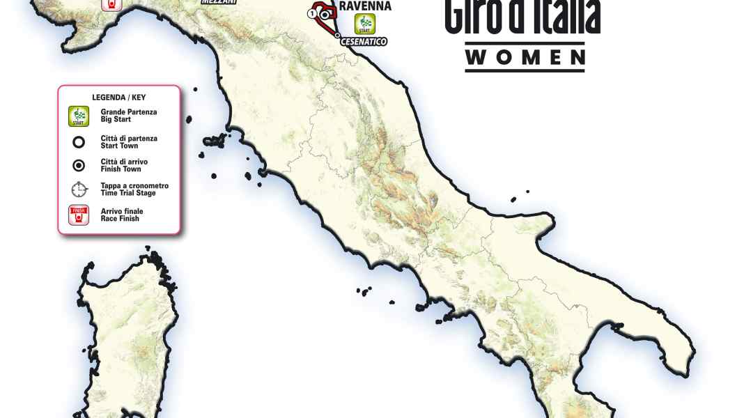 Giro d’Italia 2026: Die Highlights der Frauen-Strecke