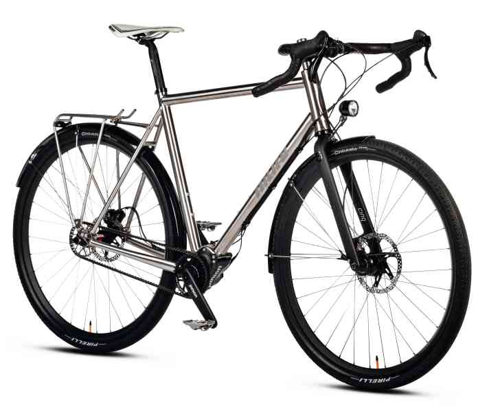 Gravel-Randonneur mit Vollausstattung
