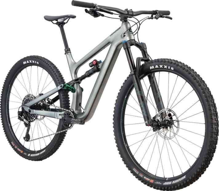   Das Habit Carbon 2 hat einen Aluminium-Hinterbau und ist mit einer gemischten 1x12 Schaltung von Sram funktionell ausgestattet. Der Preis: 4999 Euro. Dieses Modell konnten wir bereits fahren. 