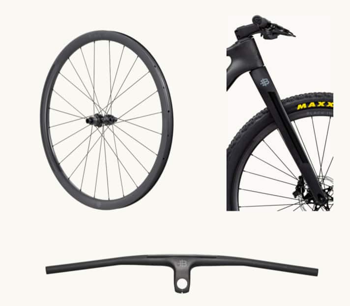   Unter dem Namen der Schwester-Firma Black Inc produziert Factor ab 2022 auch eigene Carbon-Parts fürs Mountainbike.