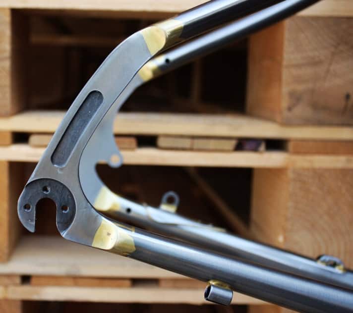   Perfekt integrierte Ausfallenden