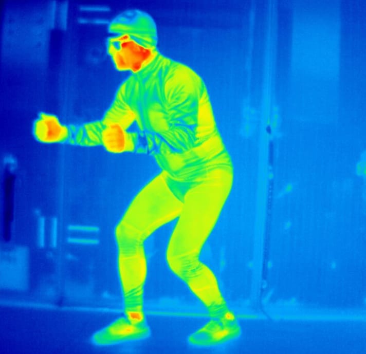 Thermo-Aufnahme Gore Wear
