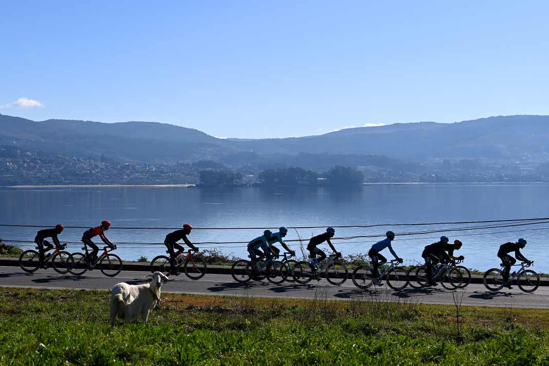 Die 2. Etappe von O Gran Camino führt die Fahrer über 184,3 Kilometer von Tui nach A Guarda (Monte Trega)
