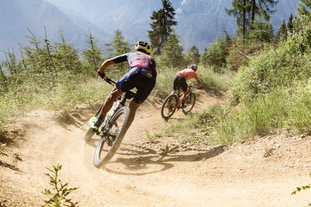 Unendlich lang, unendlich flowig: Der Peter-Sagan-Trail in Lienz war der perfekte Auftakt für die BIKE Transalp-Rennwoche.