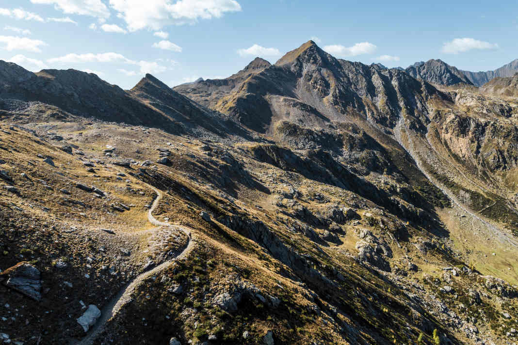 Der Passo Venerocolo hat es leider doch nicht in die finale BIKE Transalp-Strecke 2024 geschafft, ist aber ein Highlight mit dem E-MTB!