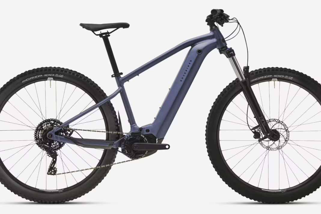 Decathlon E-Expl 520: 1999 Euro, 23,9 kg, 130 mm Federweg, Yamaha PW-CE Motor mit 500 Wh Akku. | Foto Decathlon