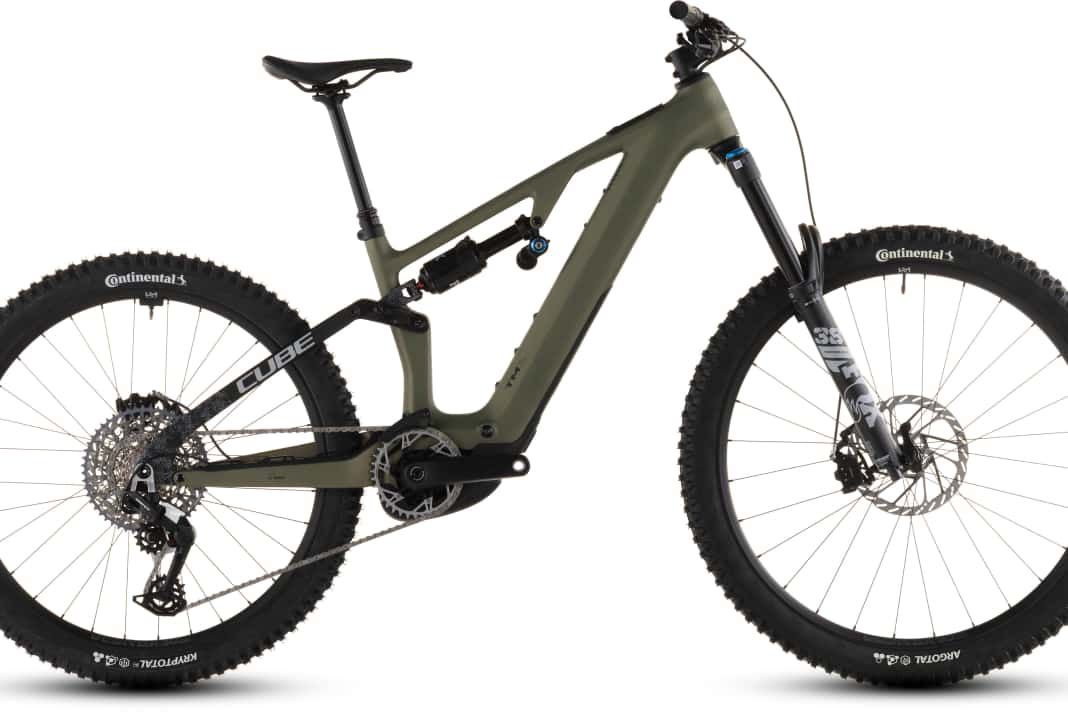 Das Cube AMS Hybrid 177 C:62 TM 600X in reedgreen´n´matrix für 5999 Euro.