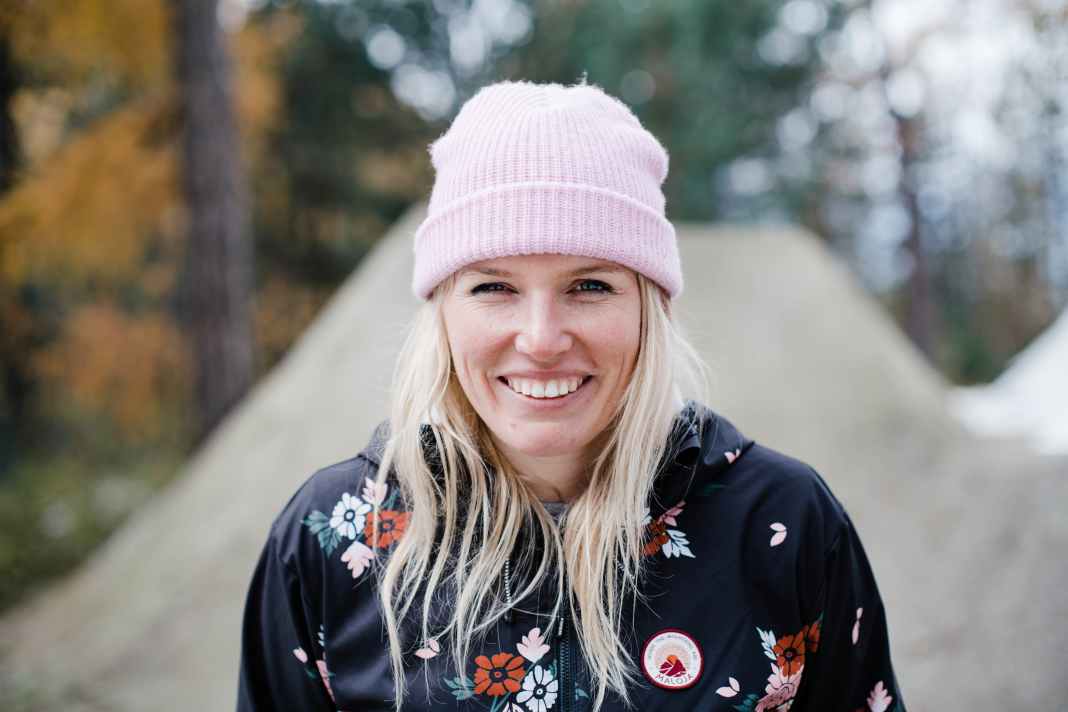 Slopestyle-Vorreiterin Kathi Kuypers aus Rosenheim.