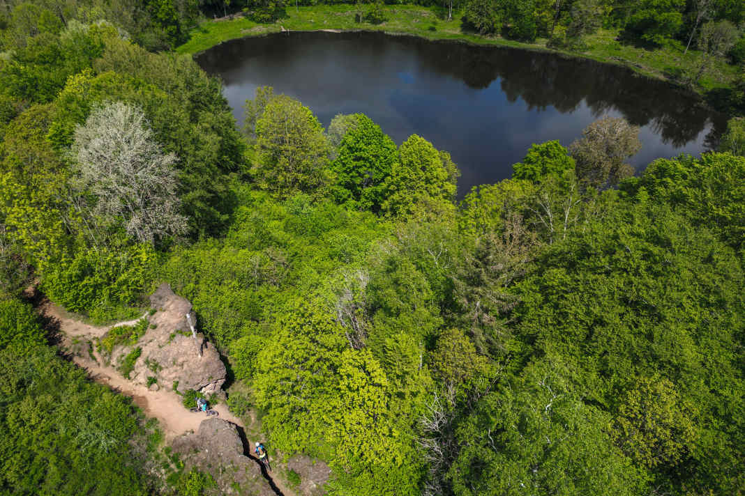 Die dreitägige Tour durch die Vulkaneifel lässt sich auch landschaftlich nicht lumpen.