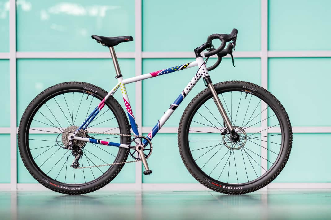 Spaß und Style: das  eigenwillige Rennlenker-MTB von Cyber Cycles.