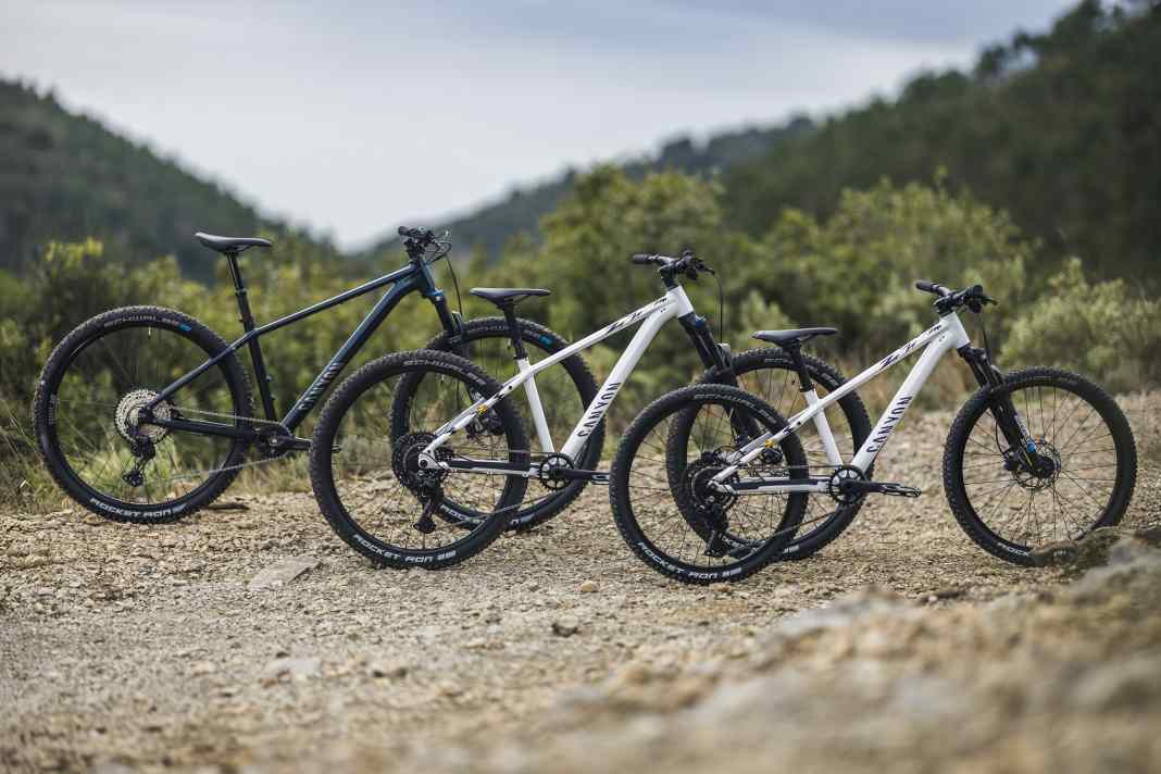 Vom sportlichen Touren-Mountainbike bis zum 24-Zoll-Kinder-Bike: Das ist die neue Grand-Canyon-Familie.