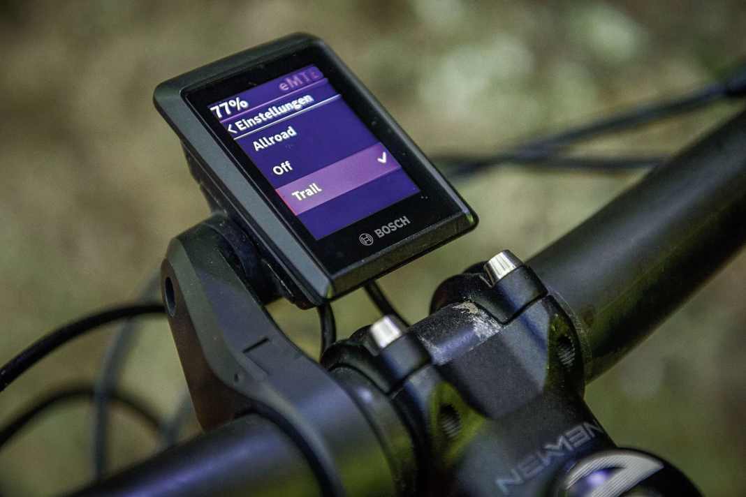 Im Kiox-Menü oder in der eBike-Flow-App lässt  sich zwischen den ABS-Modi Allroad und Trail wählen.  Man kann das ABS auch ganz abschalten.