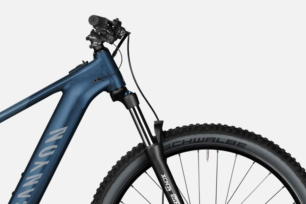Die Modelle Grand Canyon:On 7.0, 8.0 und 9.0 unterscheiden sich nicht zuletzt über die Federgabeln. Im günstigsten Modell steckt eine Suntour, im 8.0 und 9.0 vertrauen die Produktmanager auf Rockshox.