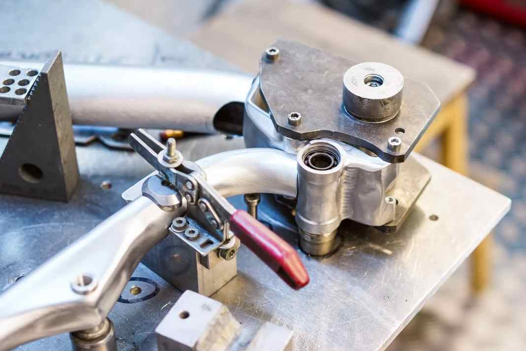 Der Rahmen für unser BIKE Project Europe, geheftet in der Lehre.