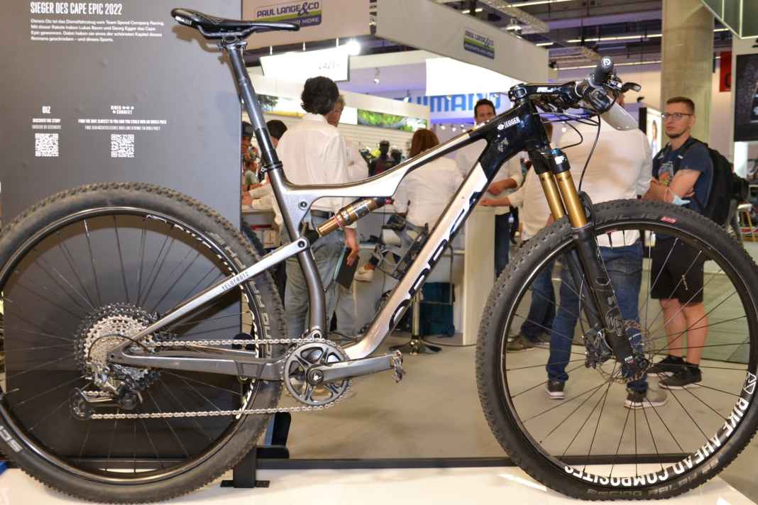 Gerorg Egger und Lukas Baum haben mit dem Orbea Oiz das Cape Epic 2022 gewonnen.