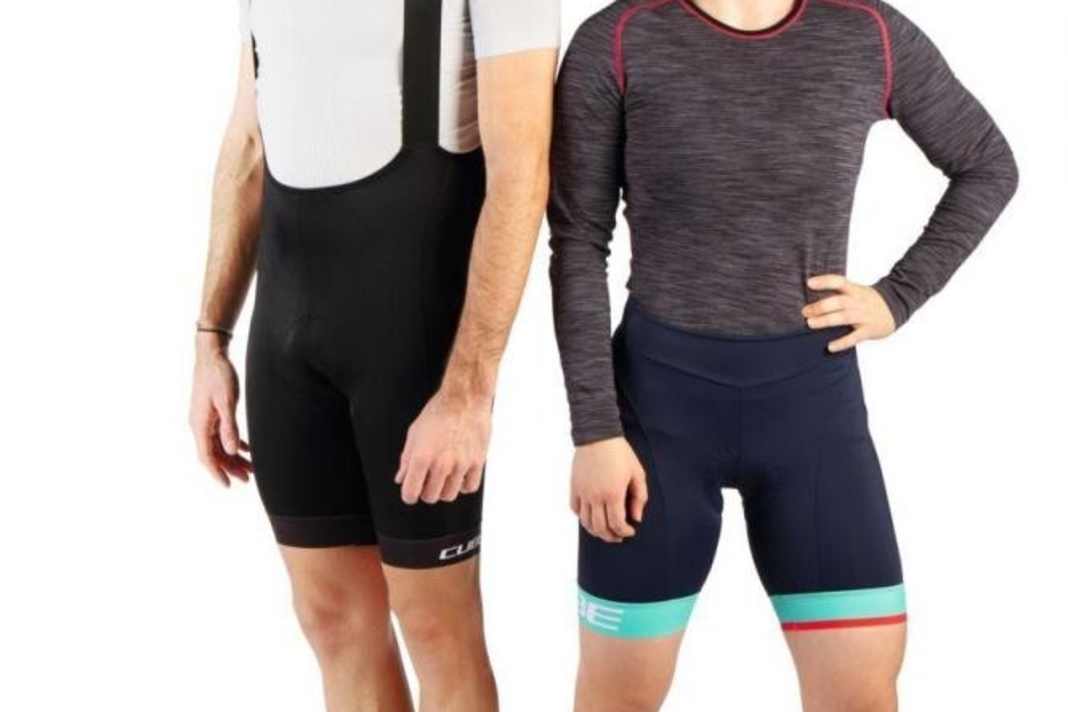Herren: Cube Blackline Bib Shorts / Damen: Teamline WS Shorts
