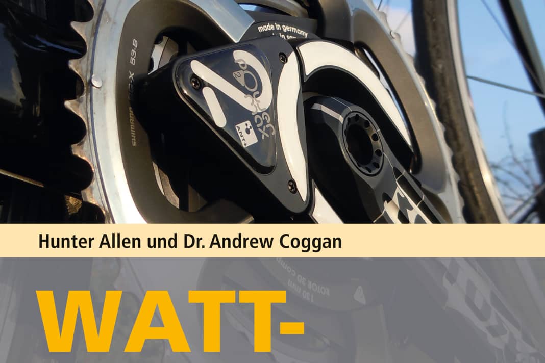 Standardwerk für ambitionierte Radsportler und Triathleten: Hunter Allen und Doktor Andrew Coggan zeigen darin die Geheimnisse des wattgesteuerten Trainings. Spomedis Verlag (deutsch), Preis: 29,95 Euro