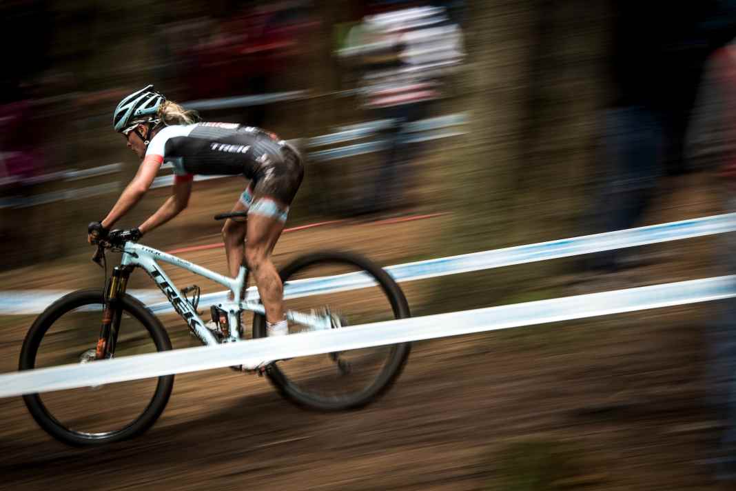 Die neuen Trek-Modelle bewähren sich bereits im Renneinsatz im Worldcup. Hier das Top Fuel.