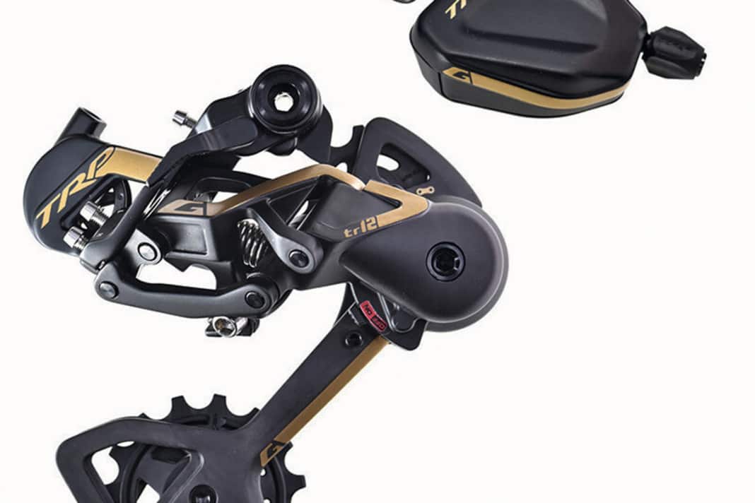 Mit der TRP G-Spec TR12
 bietet die Firma aus Taiwan ihr erstes Zwölffach-Schaltwerk samt Trigger. Für das komplette Set muss man jedoch auf Kurbel und Kassette von anderen Anbietern zurückgreifen. Die Bauteile sind mit Shimano kompatibel, Trigger und Schaltwerk kosten zusammen 339 Euro und wiegen 402 Gramm.