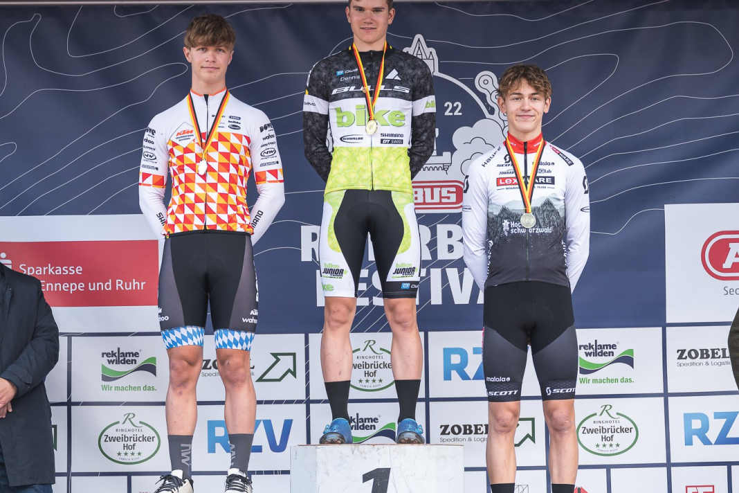 Dennis Krimmel, erster Platz, Deutscher Meister U17