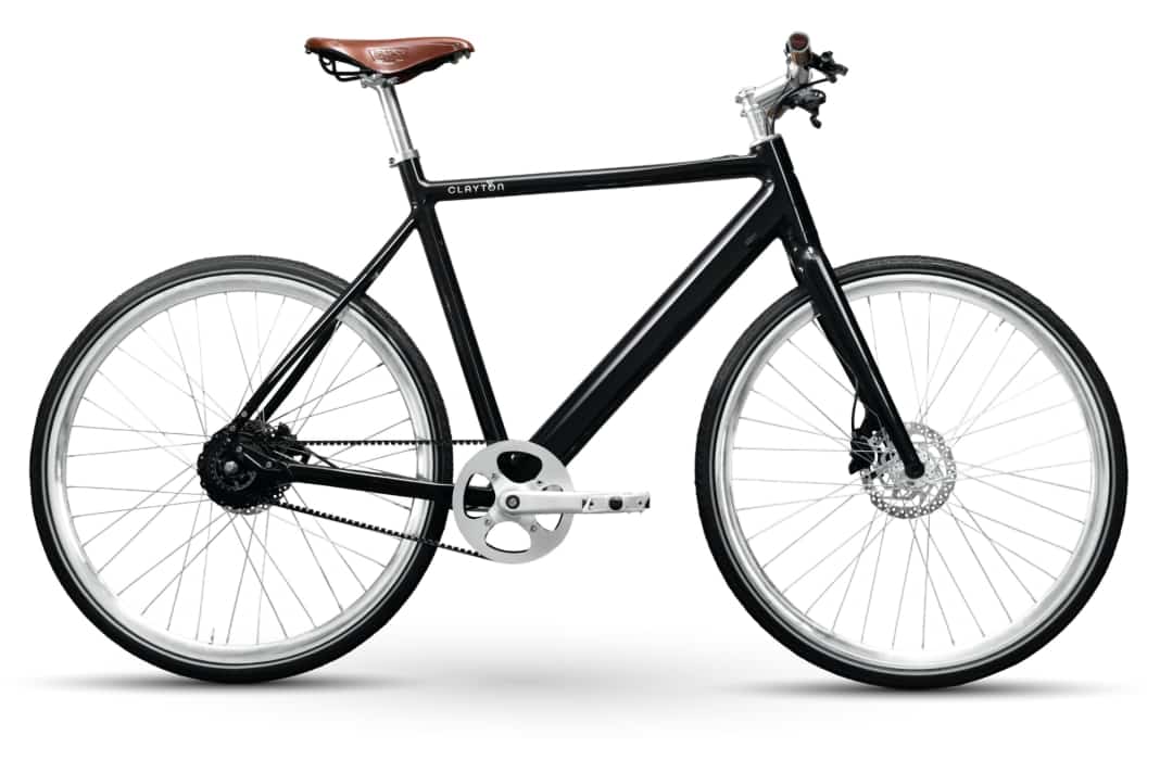 Die Urban E-Bikes vom Hamburger Hersteller Clayton Bikes stehen für Minimalismus und Design.